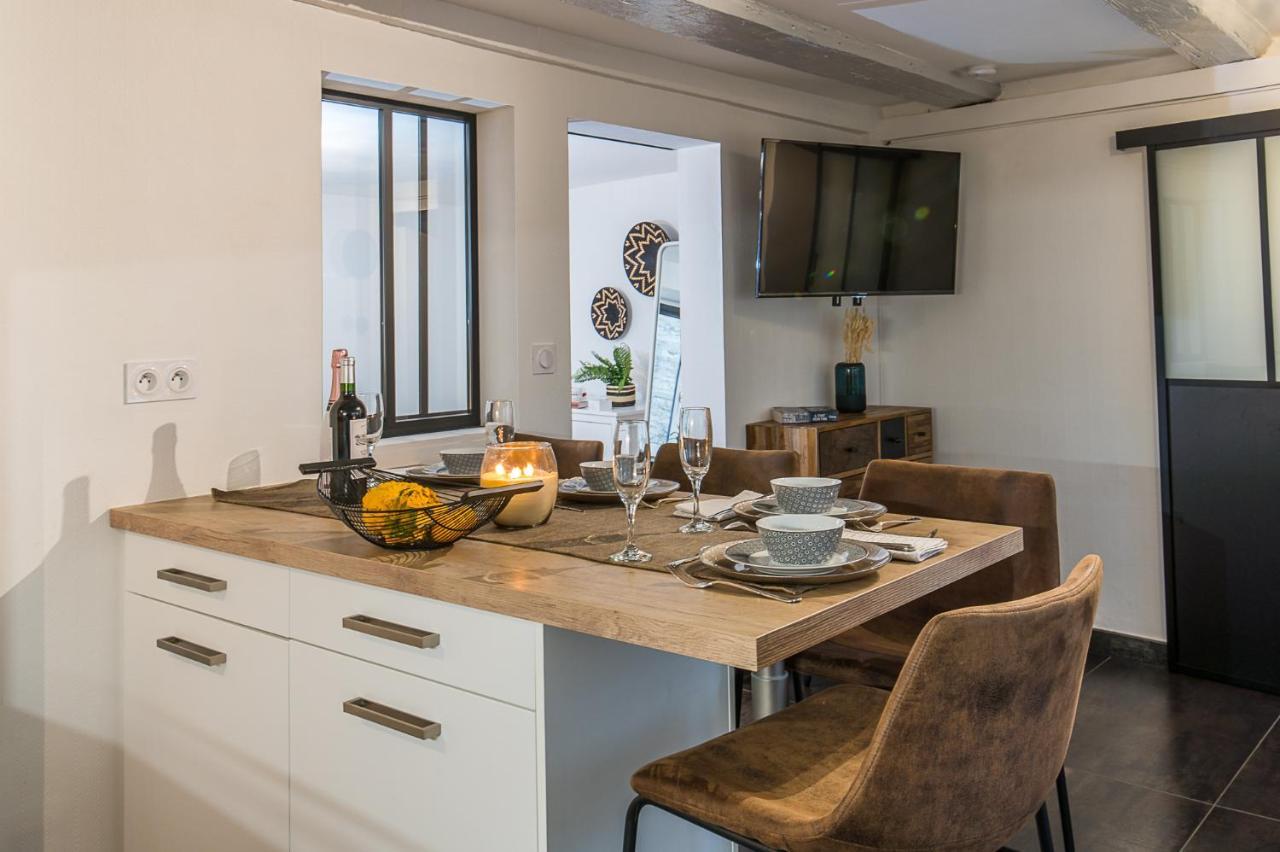 Appart 4 Pers Design Et Cosy Avec Jardin Au Coeur De Sélestat Εξωτερικό φωτογραφία